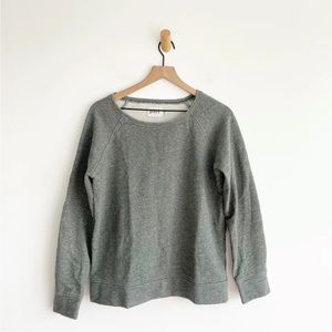 Pact Women's Green Flecked Comfy 100% Organic Cotton Sweatshirt Sweater Medium